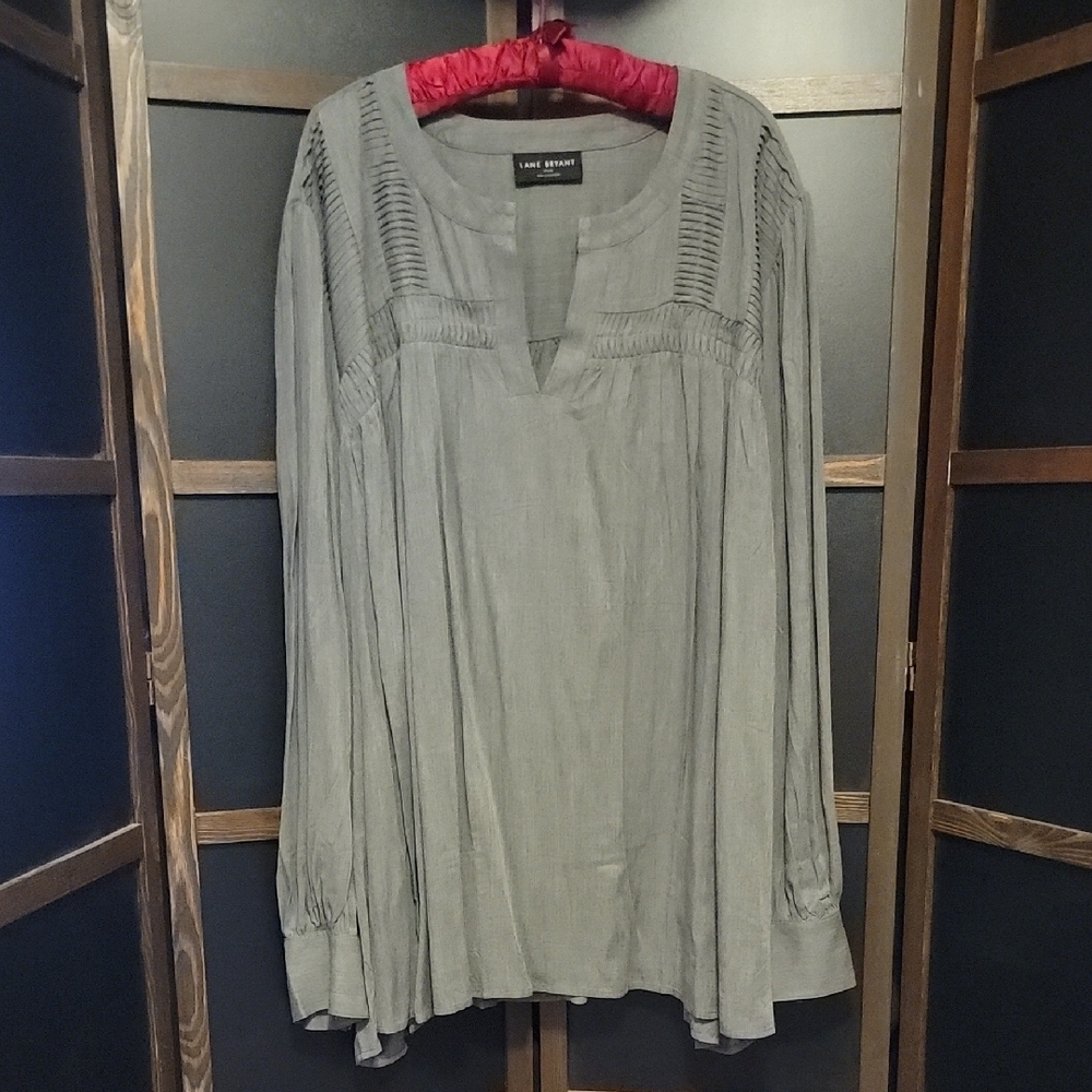 Lane Bryant Women's Tunic in Soft Gray